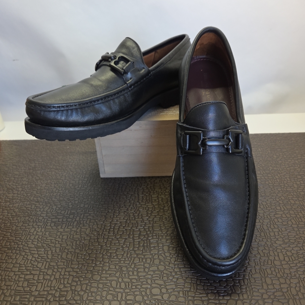 Bruno Magli Men's Slip on Loafers Black Size 10.5